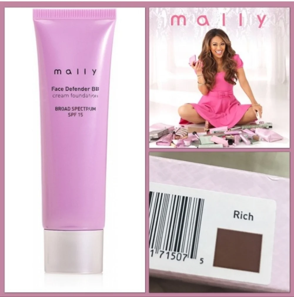 Mally Face Defender BB‎ Cream Foundation SPF 15 Shade- Rich